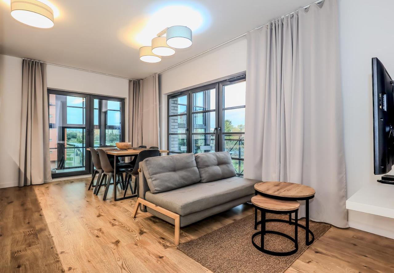 Platinium Dwie Motlawy River View Danzig Exterior foto