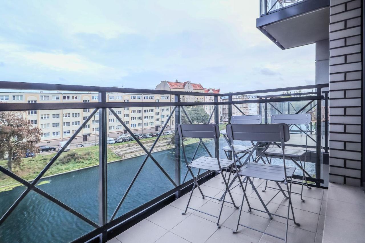 Platinium Dwie Motlawy River View Danzig Exterior foto